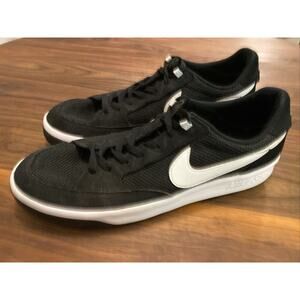 Nike SB Adversary Mens Sz 14 Black White Skate Shoes CJ0887-001